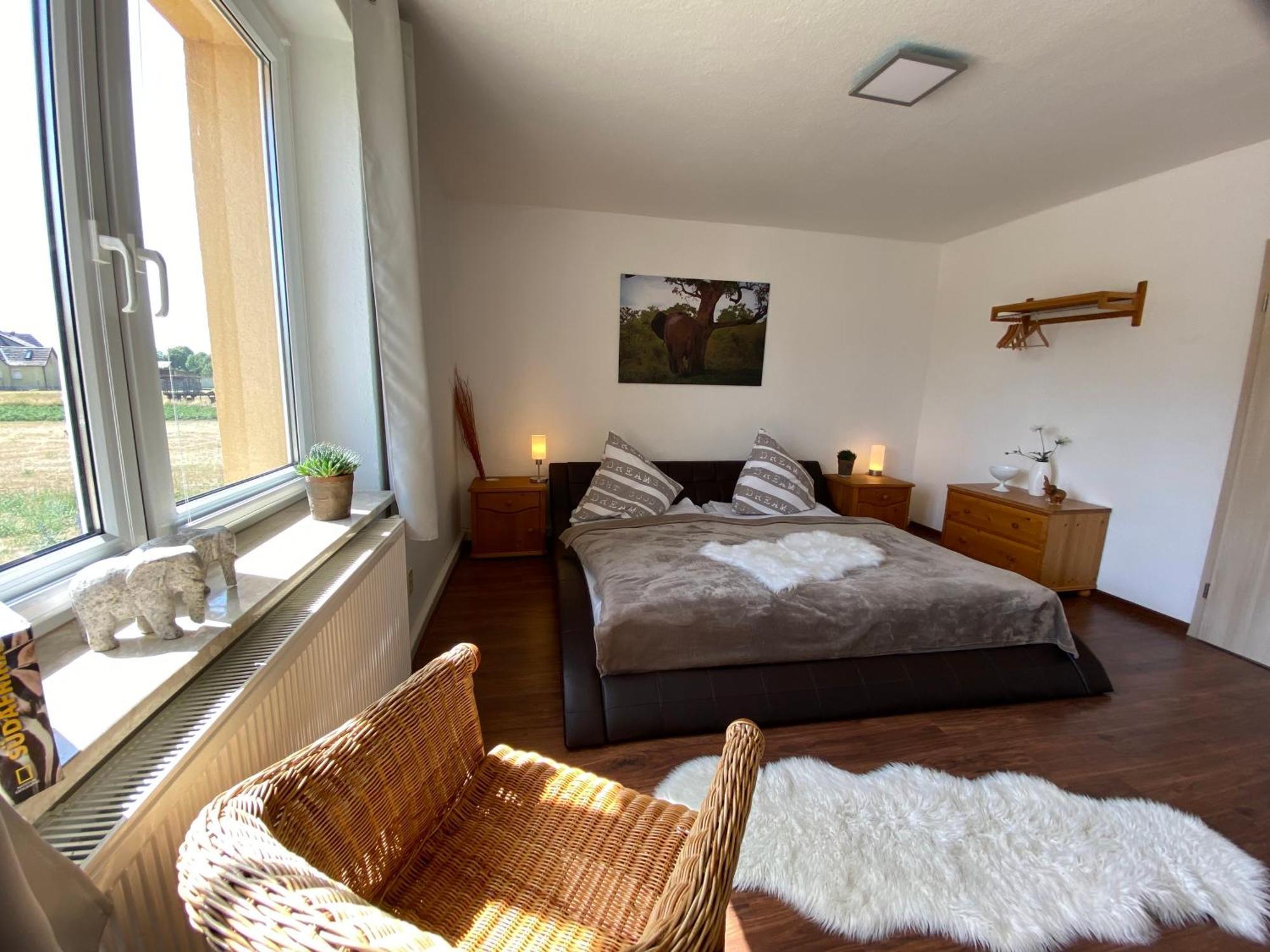 Gelbes Haus Seenland Ferienwohnungen Xl Elsterheide Buitenkant foto